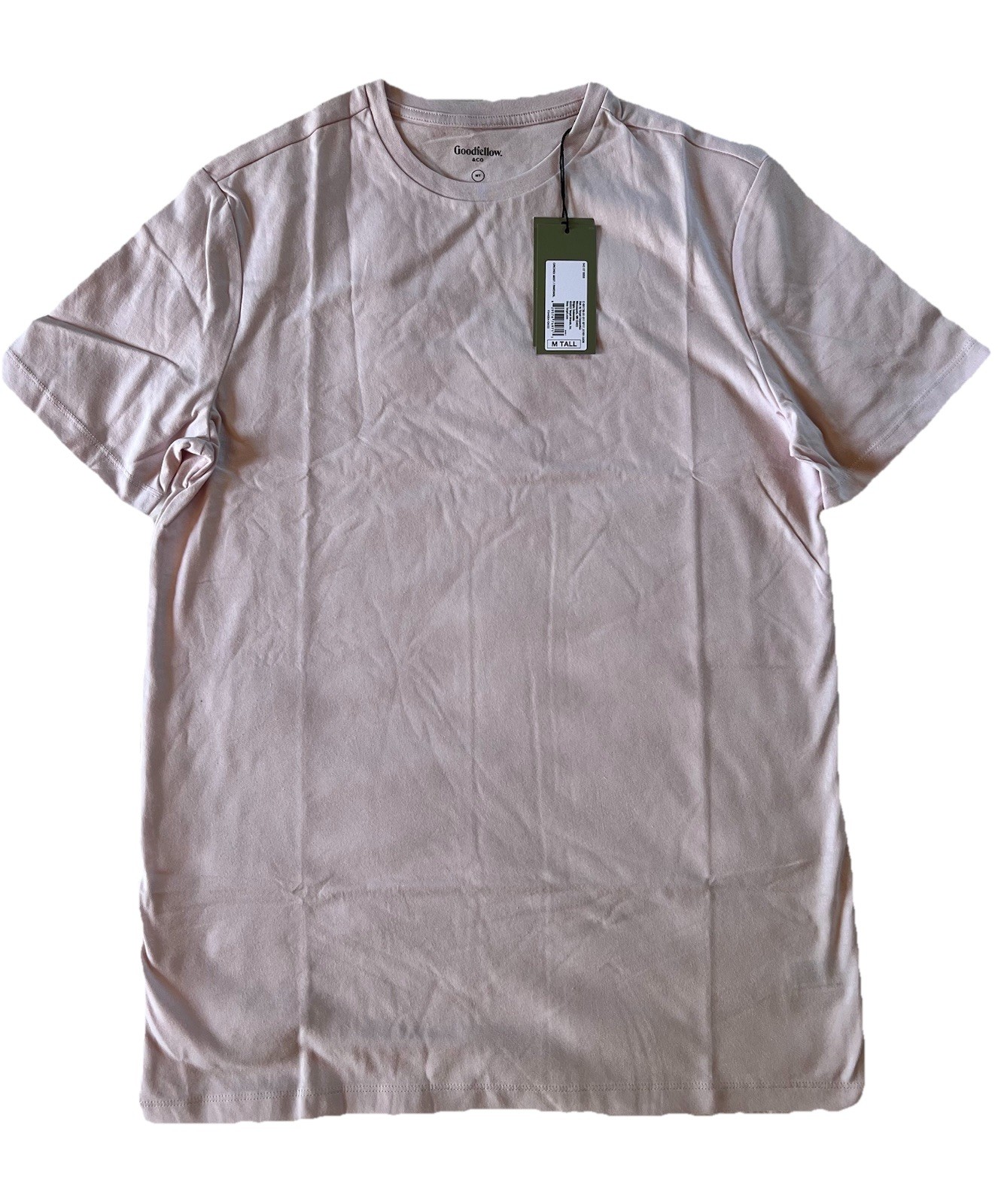 Goodfellow&Co Men’s Orchid Mist T-shirt Size Medium Tall New