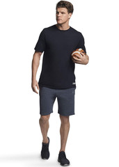 Russell Athletic Mens Cotton Performance Short Sleeve T-Shirt T Small, Black
