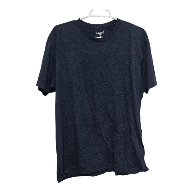Nayked Apparel Men’s XL Heather Navy Cotton Blend Crewneck T-Shirt