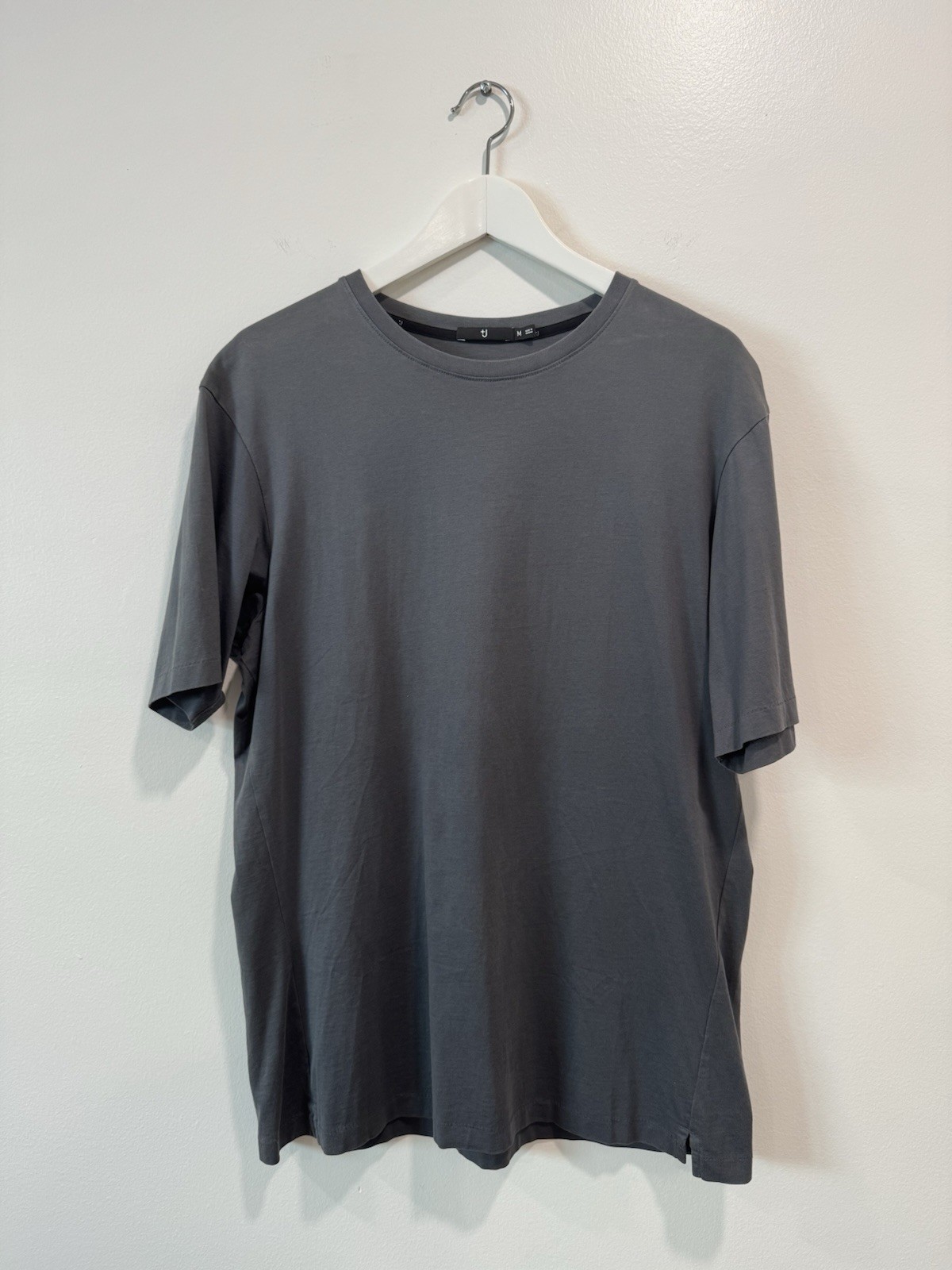 Uniqlo x Jil Sander +J Supima® Cotton Relaxed Fit T-Shirt Dark Grey Size Medium