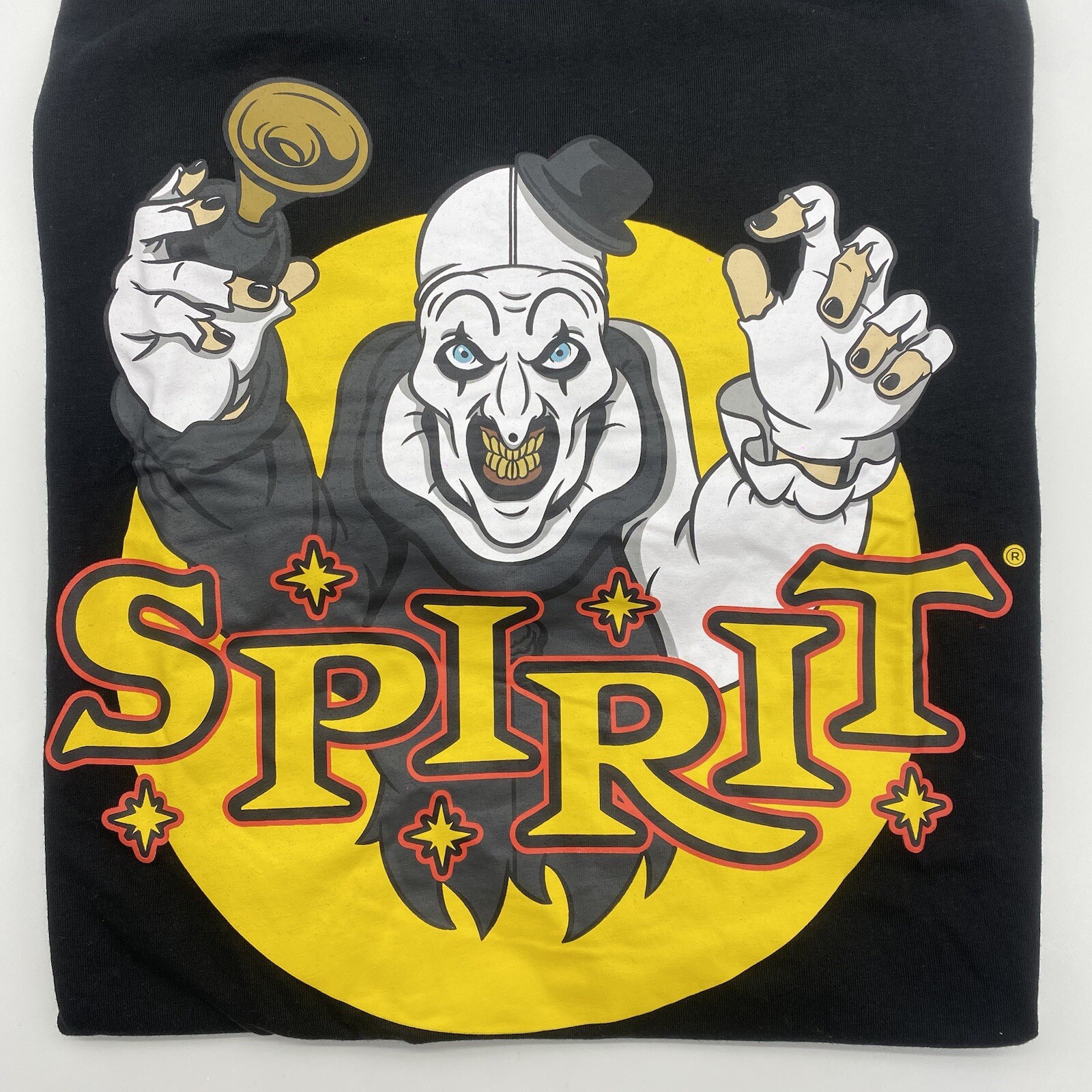 [01748730] Terrifier x Spirit Halloween Graphic Adult Tee Shirt Black Sizes Vary gallery