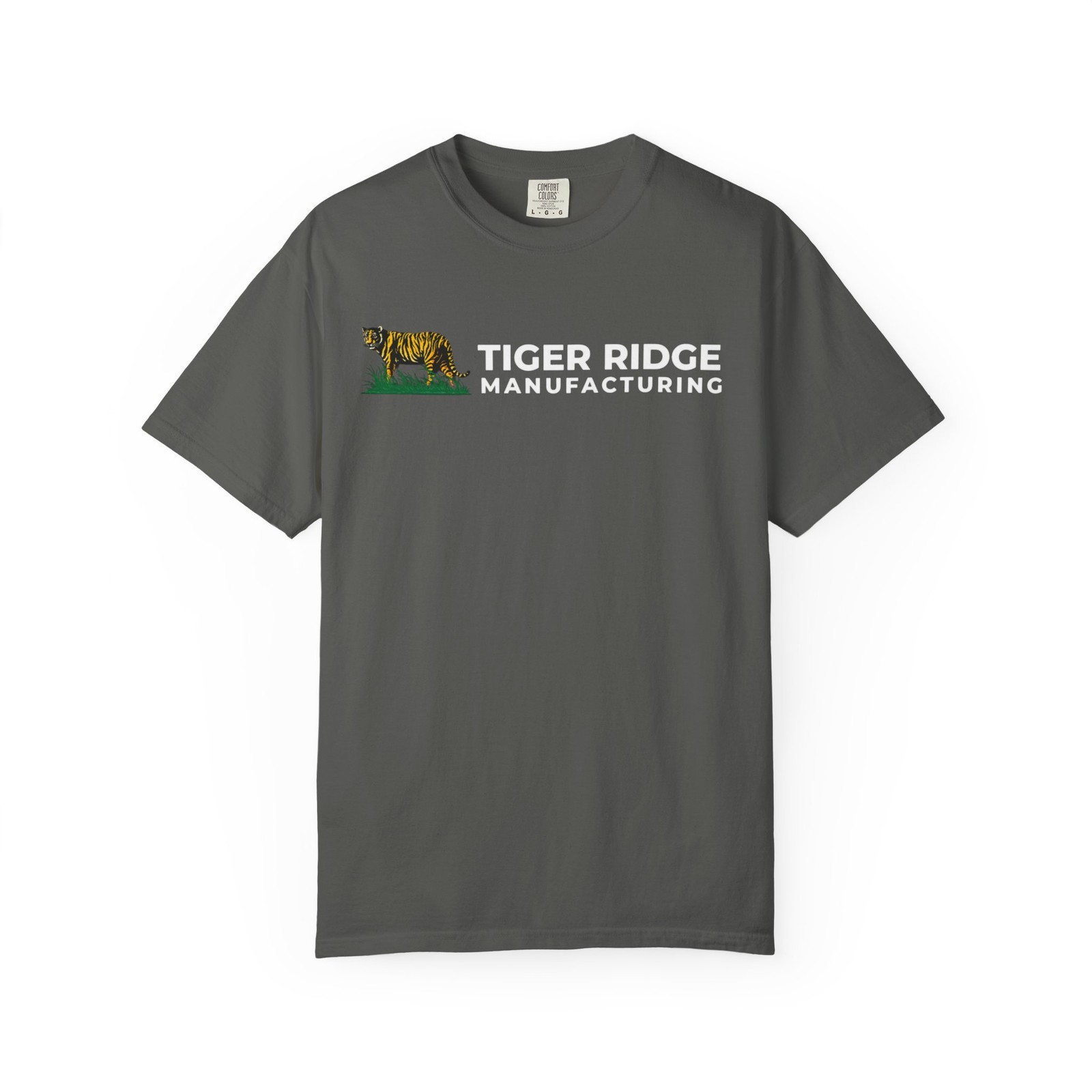 Tiger Ridge Mfg Manufacturing T-shirt (Tiger Logo) - Many Colors! gallery