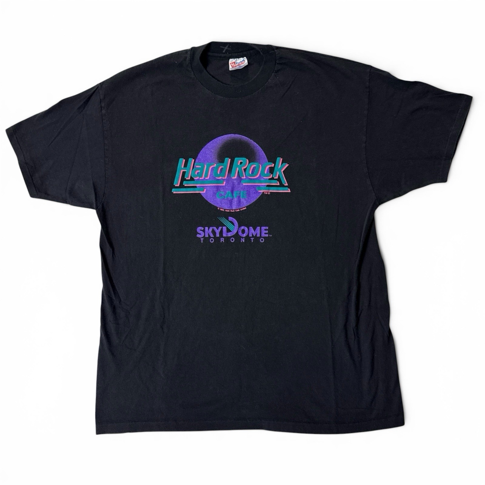 Vintage Hard Rock Cafe Toronto Sky Dome SkyDome T Shirt 1989 Size XL gallery