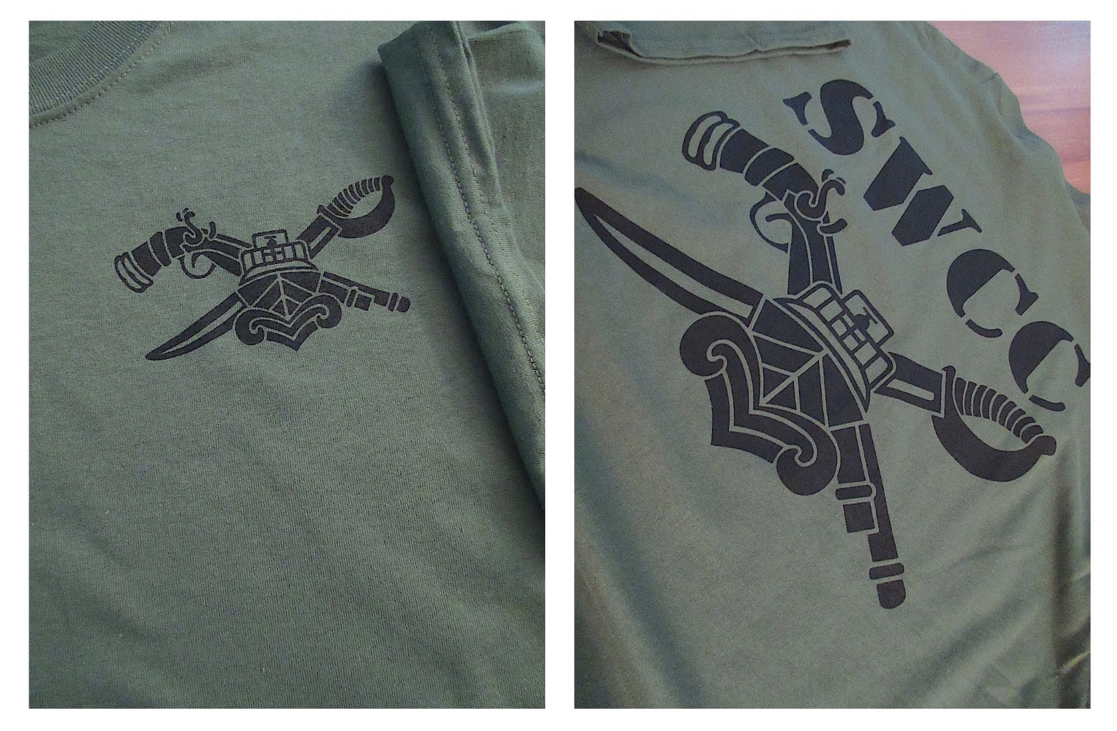 NEW SWCC Silk-Screened T-Shirt Medium Gildan Ultra 6 OZ 100% Cotton US gallery