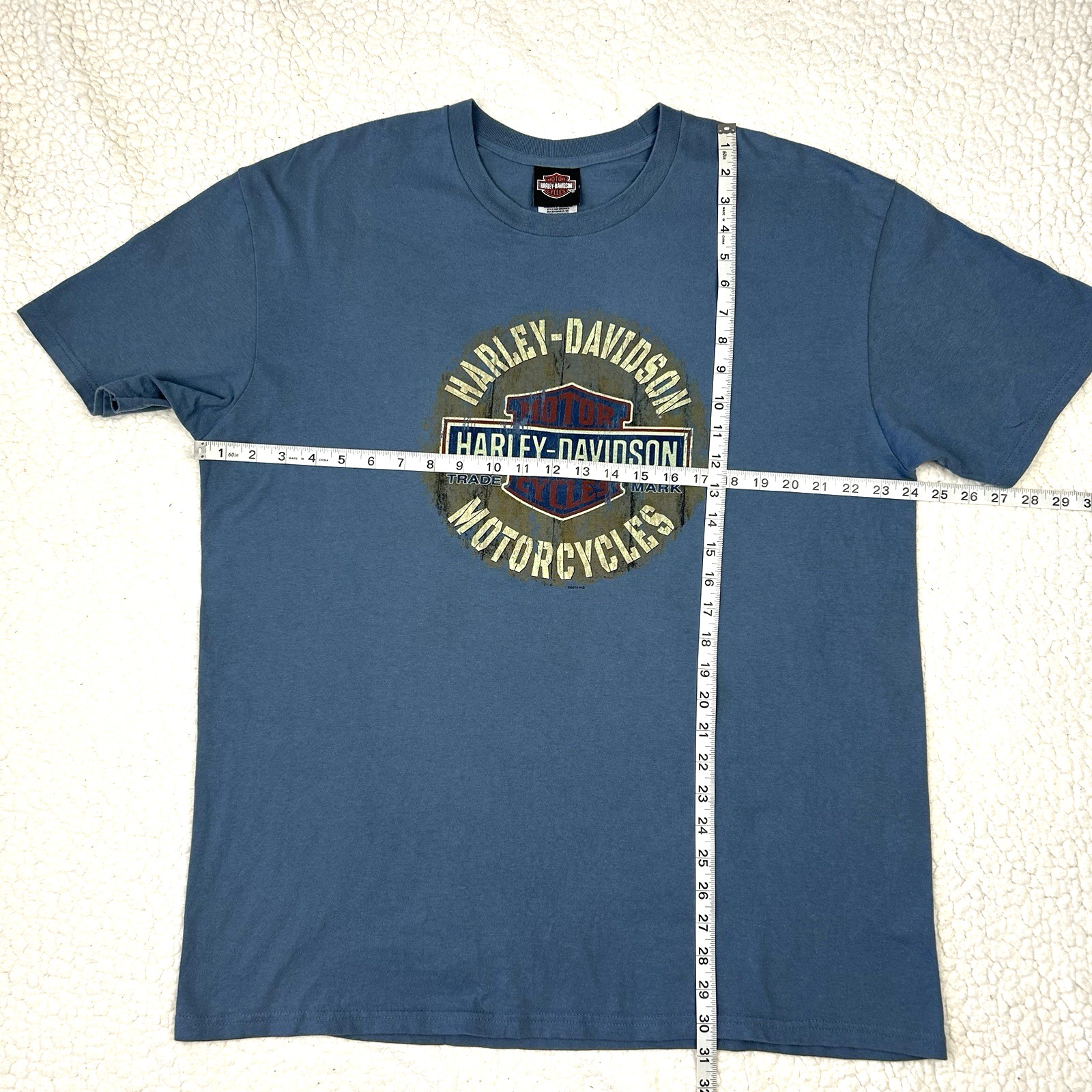 HARLEY DAVIDSON T Shirt Mens XL Blue Grand Canyon Sedona AZ Motorcycle Biker gallery