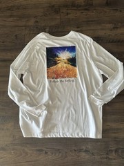 Nike Trail Logo Graphic Men’s White Long Sleeve T-Shirt Sz 3XL HJ3601-100 NWT