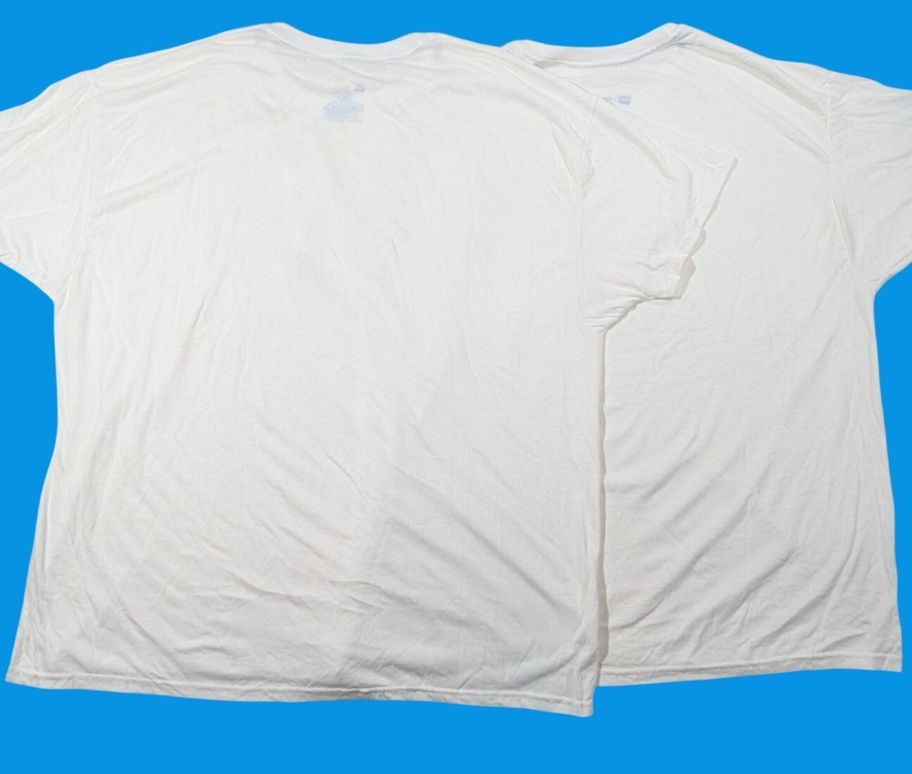 Hanes X-Temp Mens White T-Shirts Pack Of 2 Size XL Rayon Blend Crew Neck NWOT gallery