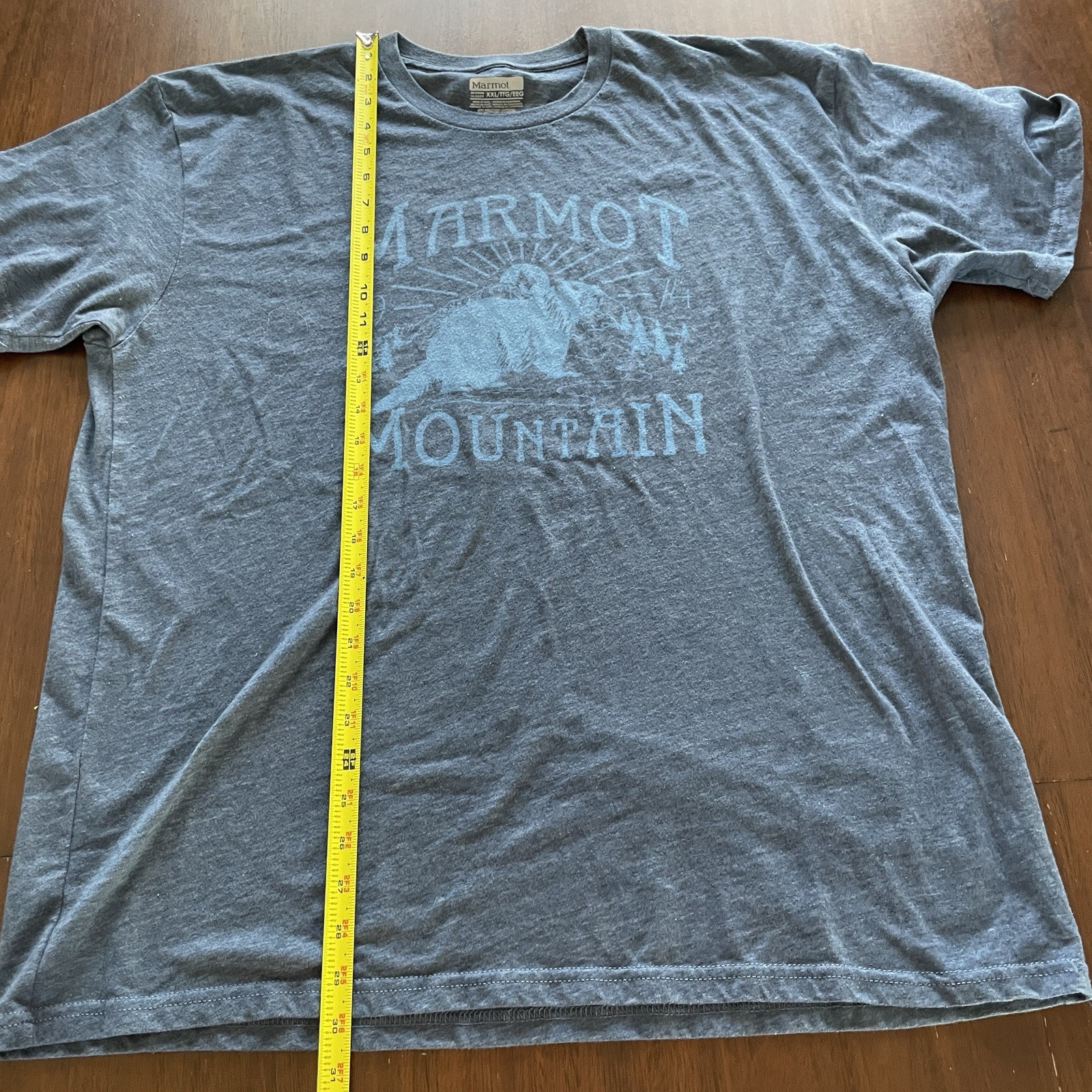 Marmot Shirt Mens XXL Mountain Graphic Eco Recycled Thread Tee Sustainable gallery
