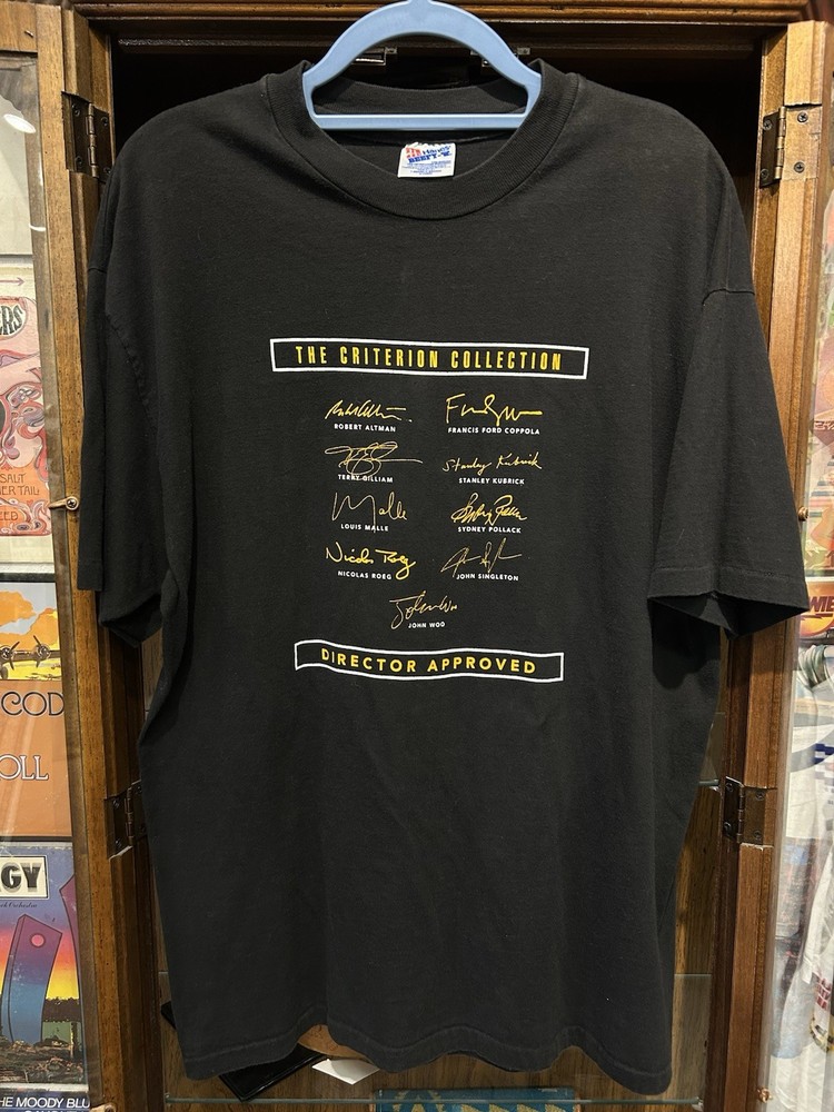 Vtg 1994 “THE CRITERION COLLECTION” John Woo Director Appoved Promo Tee Sz XL