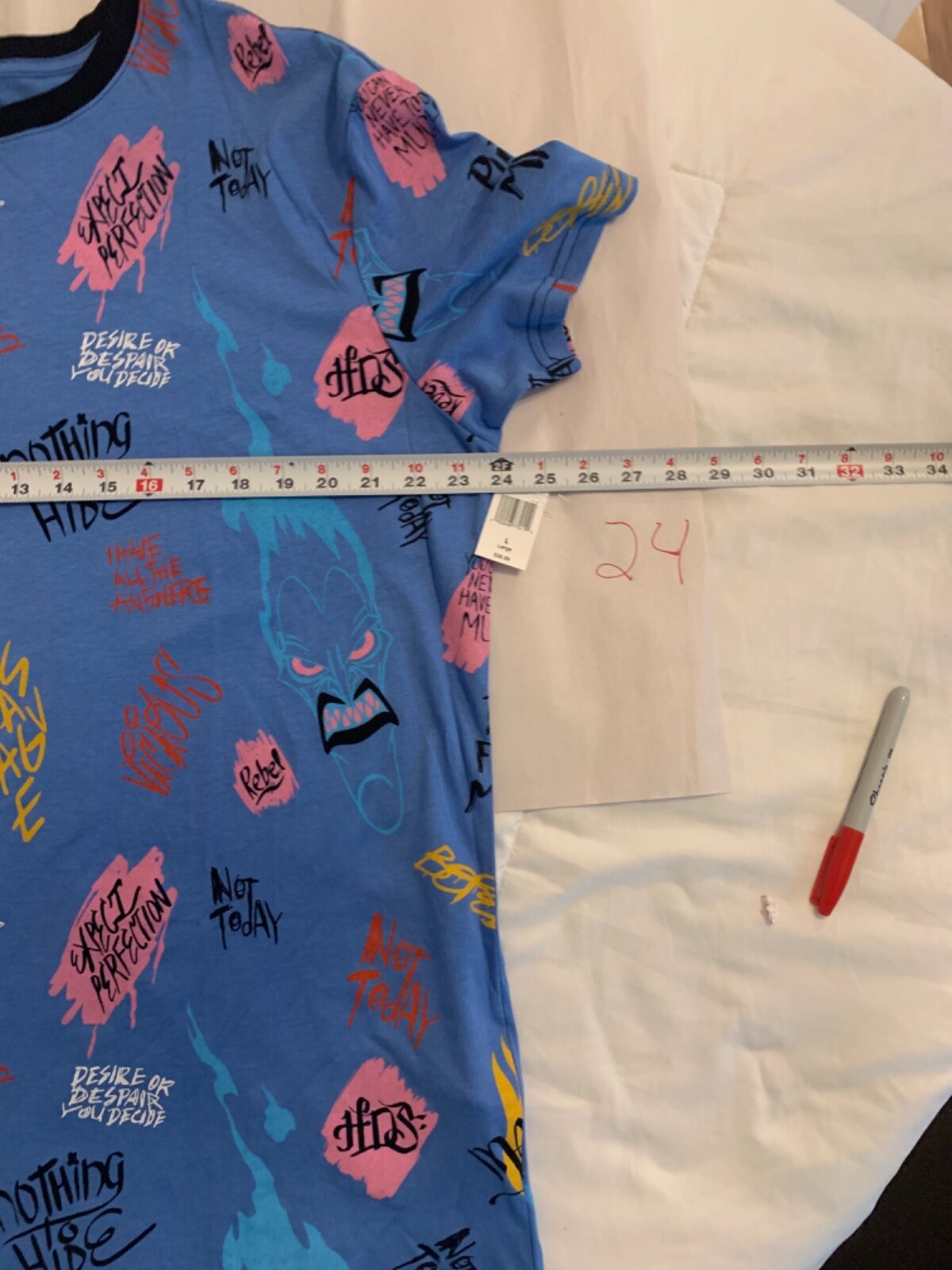 DISNEY VILLAINS CHARACTERS MEN'S Size Large NEW WITH TAGS gallery