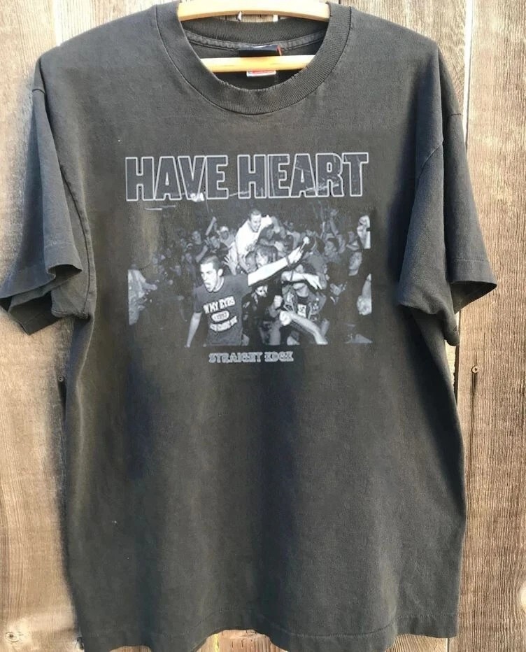 Have Heart Hardcore Punk Band Graphic T Shirt Charcoal S-5XL