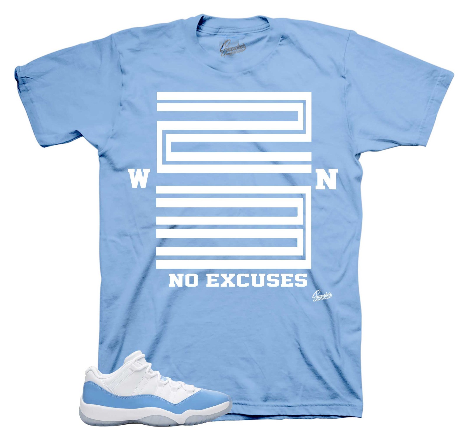 BLUE Shirts Match Jordan 11 University Blue AJ11 Sneakers - Win 23 Sneaker Tees gallery