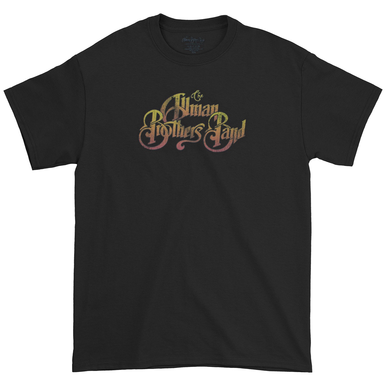 Men’s Allman Brothers Road Goes On T-shirt XX-Large Black