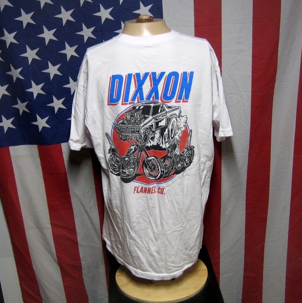 DIXXON FLANNEL CO. low-rider tee XL chopped-hog motorcycle T shirt ape-hanger gallery