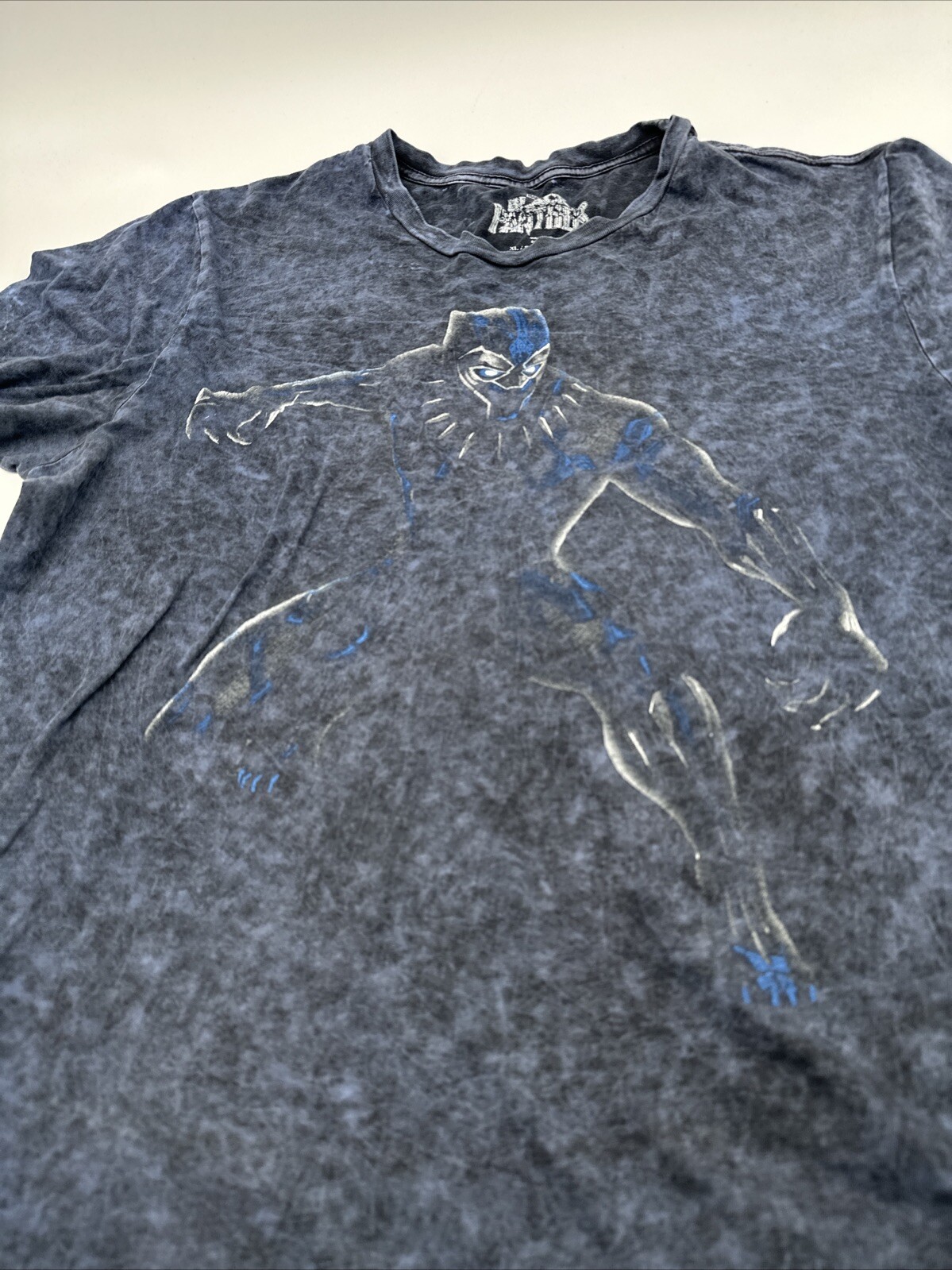Marvel Black Panther T-Shirt Men X-Large Gray Graphic Print ..#19975 gallery
