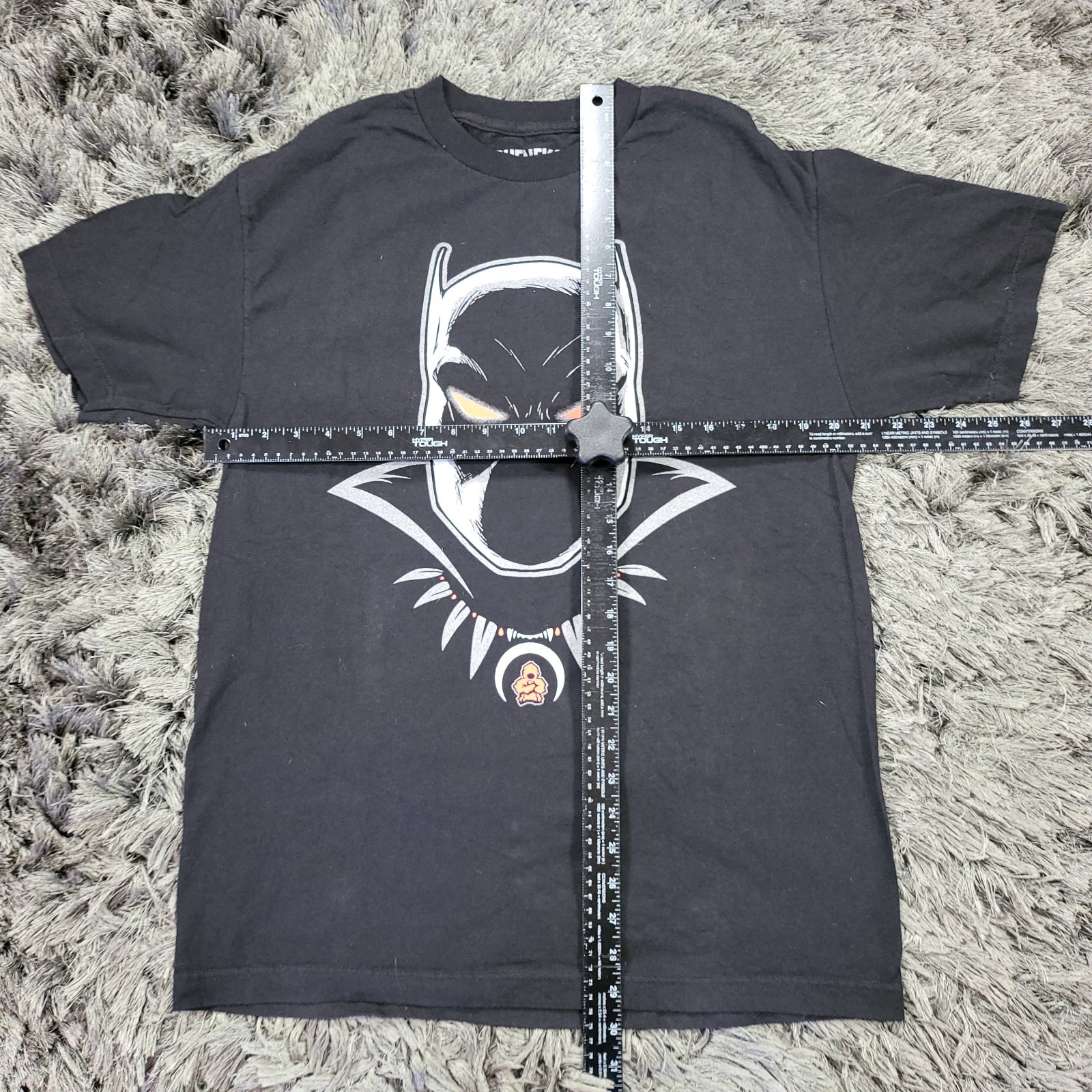Rufnek T-Shirt Mens Large Black Panther Marvel Short Sleeve Cotton Pullover Logo gallery