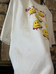 VTG 90s Do the Macarena Dancing Smiley Faces XXL T-Shirt Single Stitch Las Vegas