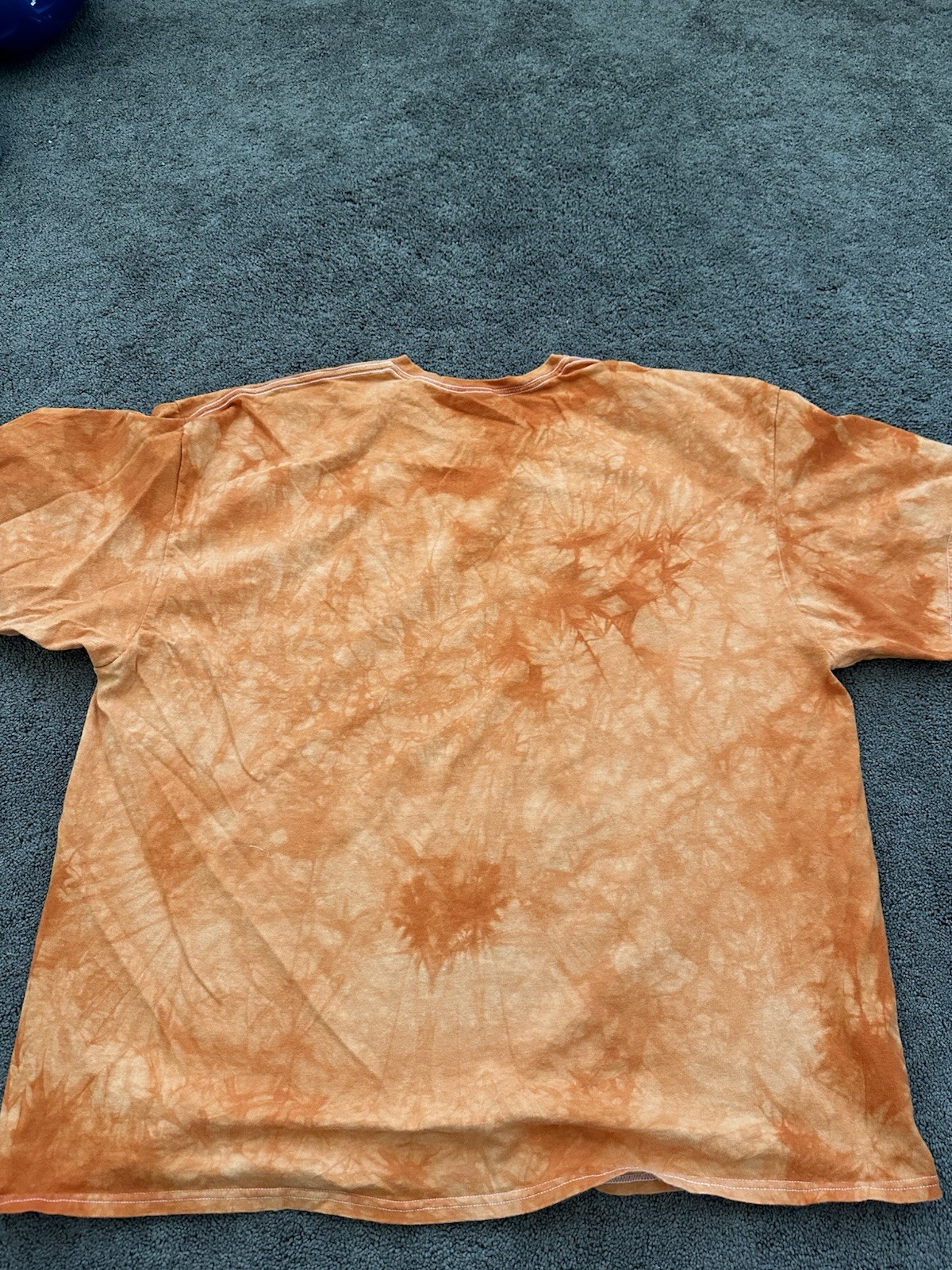 Delta Pro Weight Candy Corn Tie-Dye T-Shirt Orange Mens 3XL Halloween Graphic gallery