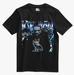 Custom Drake Graphic T-Shirt “ICEMAN” (ALL SIZES: S-2XL)