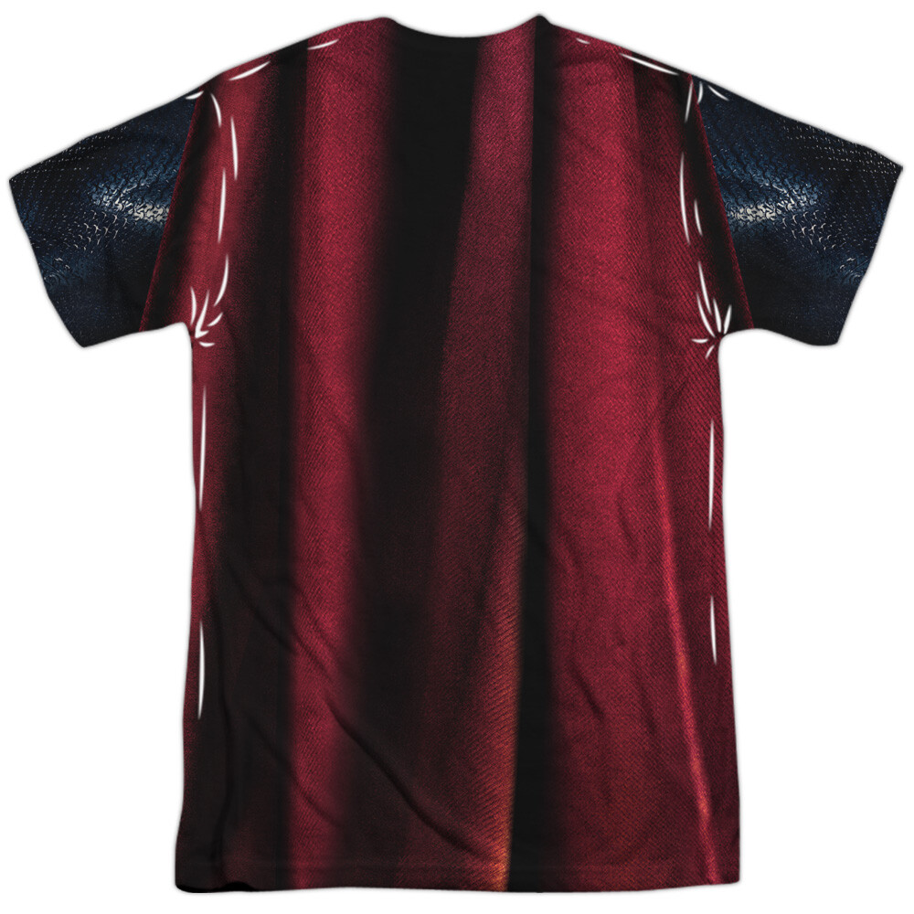Justice League Movie Superman Uniform Unisex Adult Costume T Shirt, S-3XL gallery