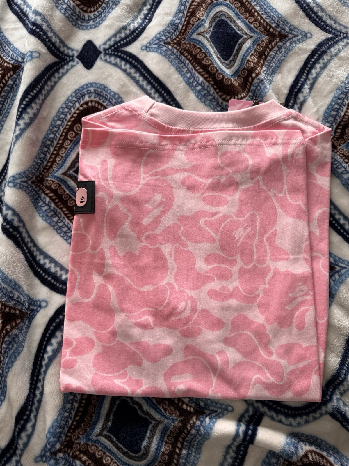 A Bathing Ape BAPE x Inter Miami Pink Camo Crew Neck T-Shirt Men’s S gallery