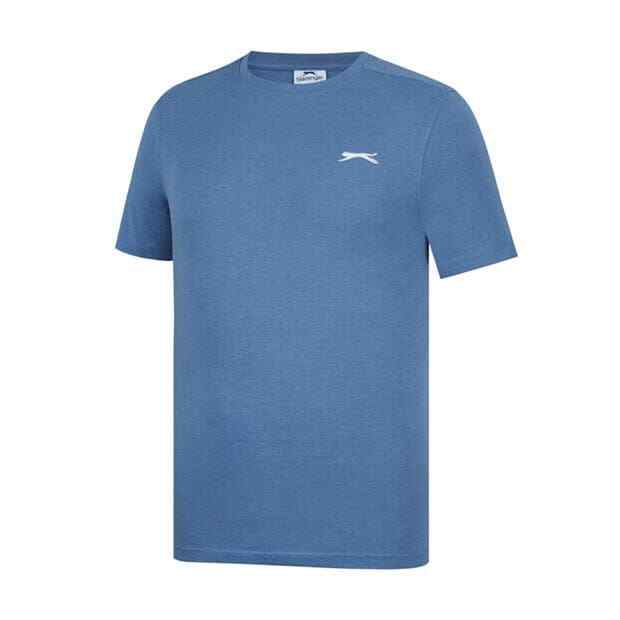 Mens Slazenger 100% Cotton Plain Crew Neck T Shirt XS S M L XL XXL 3XL 4XL BNWT gallery