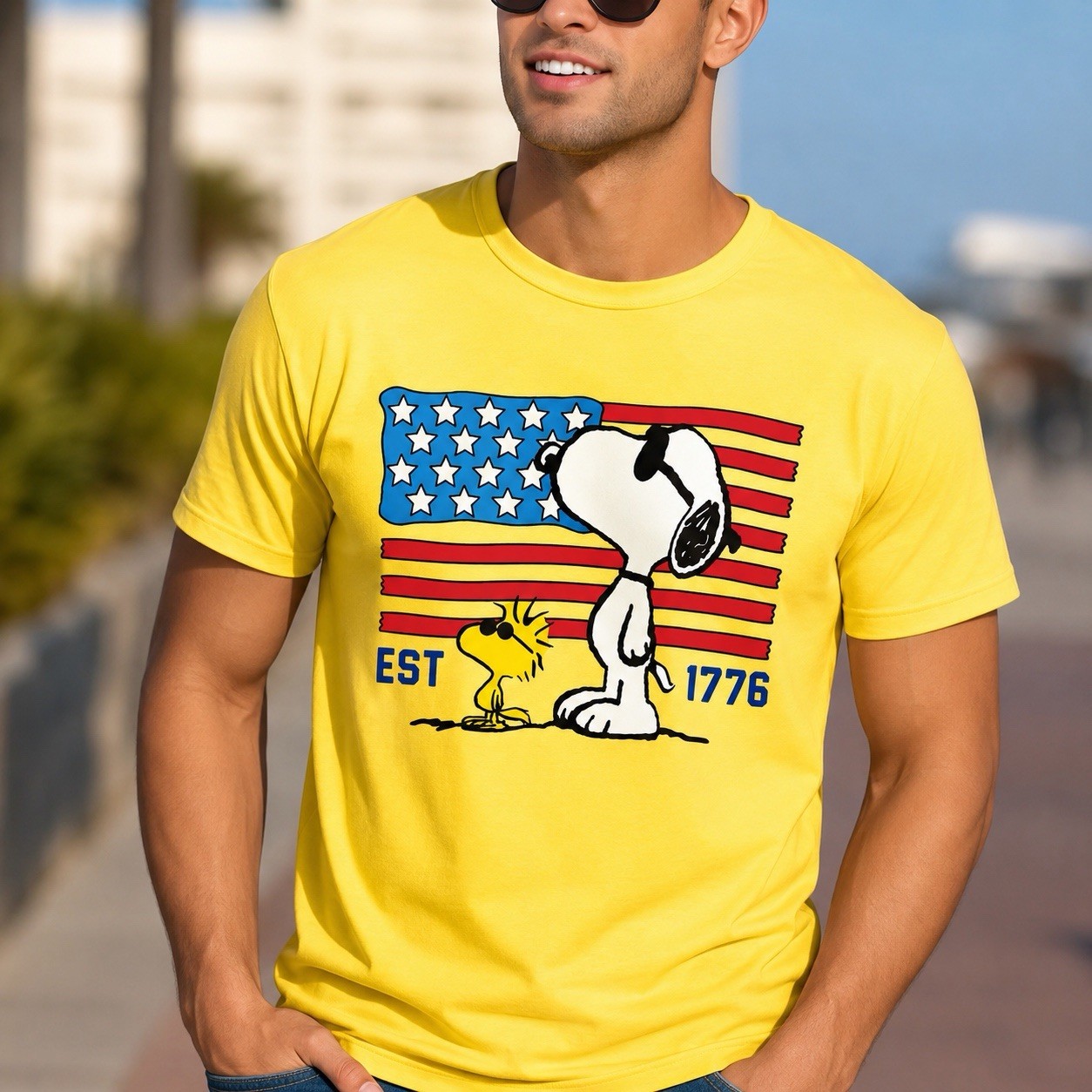America 250th Anniversary Shirt, Patriotic Snoopy Tee, Funny 4th Of July Shirt gallery