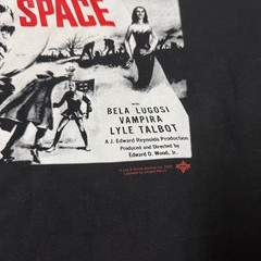 Vintage 2005 Plan 9 from Outer Space Bela Lugosi Vampira XL Horror Film T Shirt