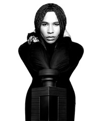 RARE Balmain AW24 “Projet Confidential” T-Shirt Dress Size M Olivier Rousteing