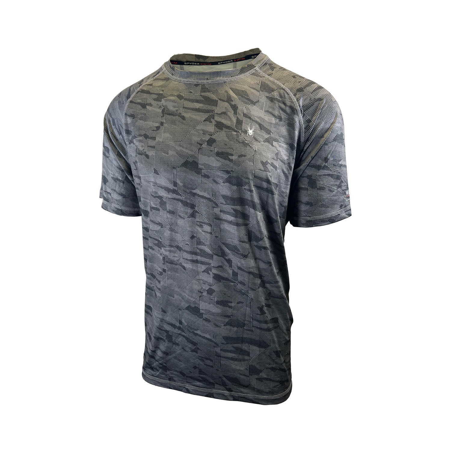 Spyder Swim Men's Camo T-Shirt Rashguard Surf - Sand - Sun Short Sleeve gallery