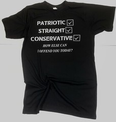 How Else Can I Offend You T-Shirt Funny Super Soft Tee Poly Rich 65/35 Blend