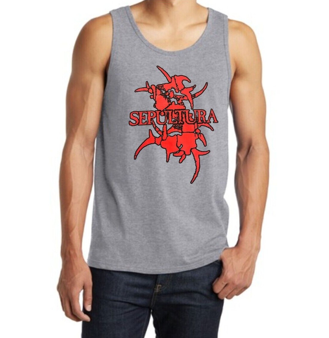 Sepultura Metal Group Men's Tank Top (Multiple Variations) gallery