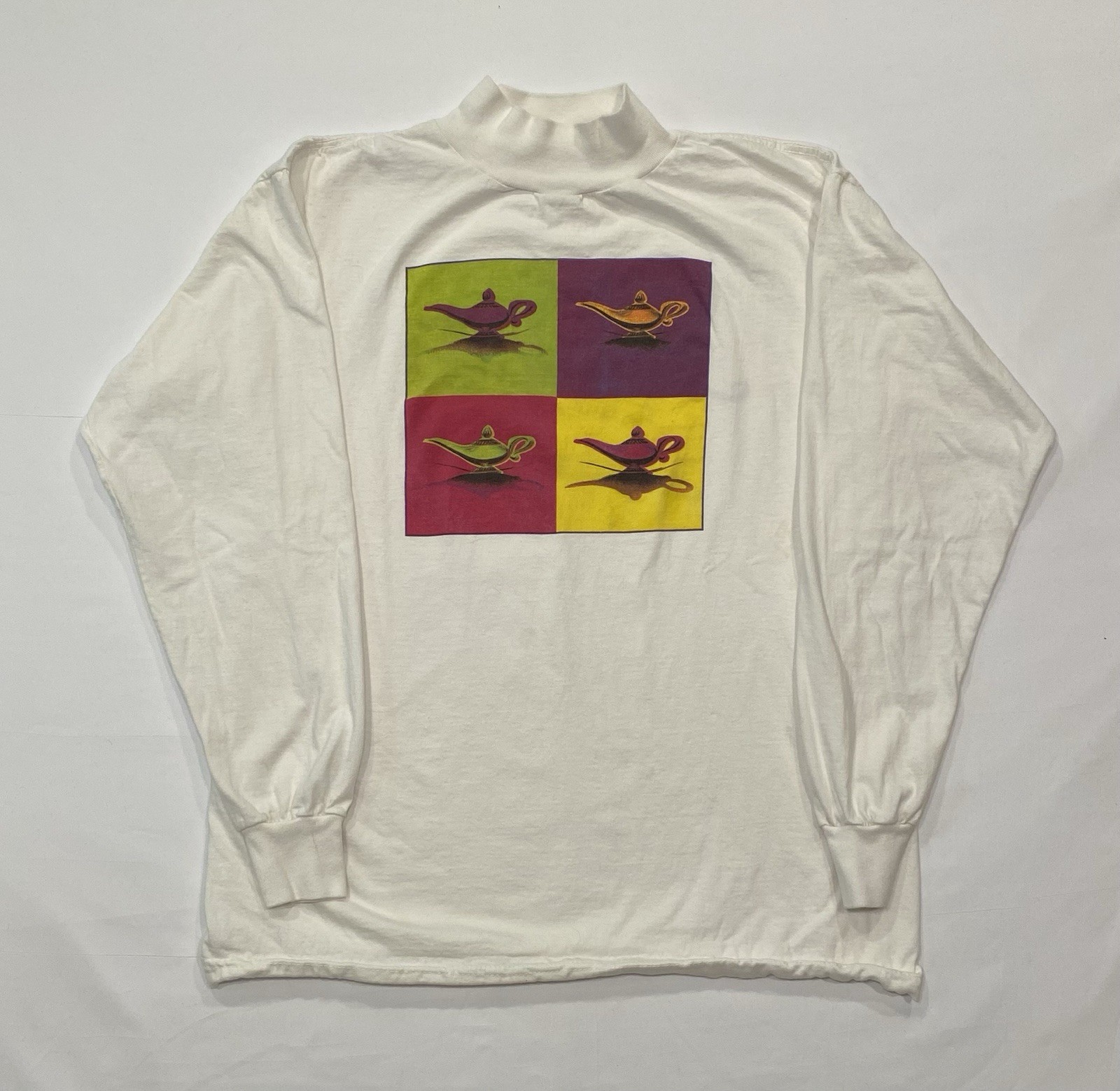 Vintage 1992 MoMa Aladdin Museum Of Modern Art NYC Turtleneck Sz L GRAIL RARE gallery