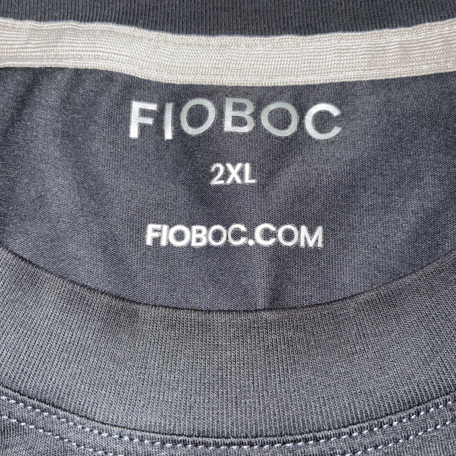 FIOBOC Modal Blend Shirt Men 2XL Black Performance Minimalist Smoothblend gallery