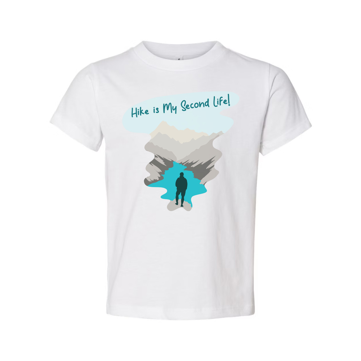 Unisex Hiking T Shirt With Mountain Landscape Graphic For Outdoor Adventure Enth gallery