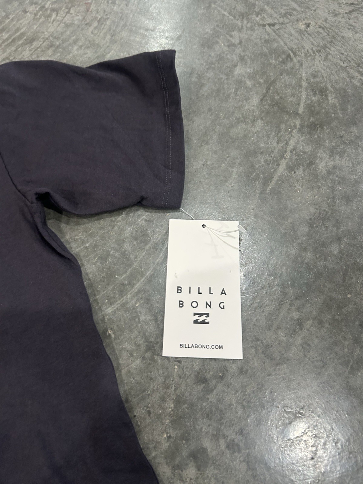 Billabong Men’s Black Graphic Logo Crew Neck Short Sleeve Cotton Knit Tee M gallery