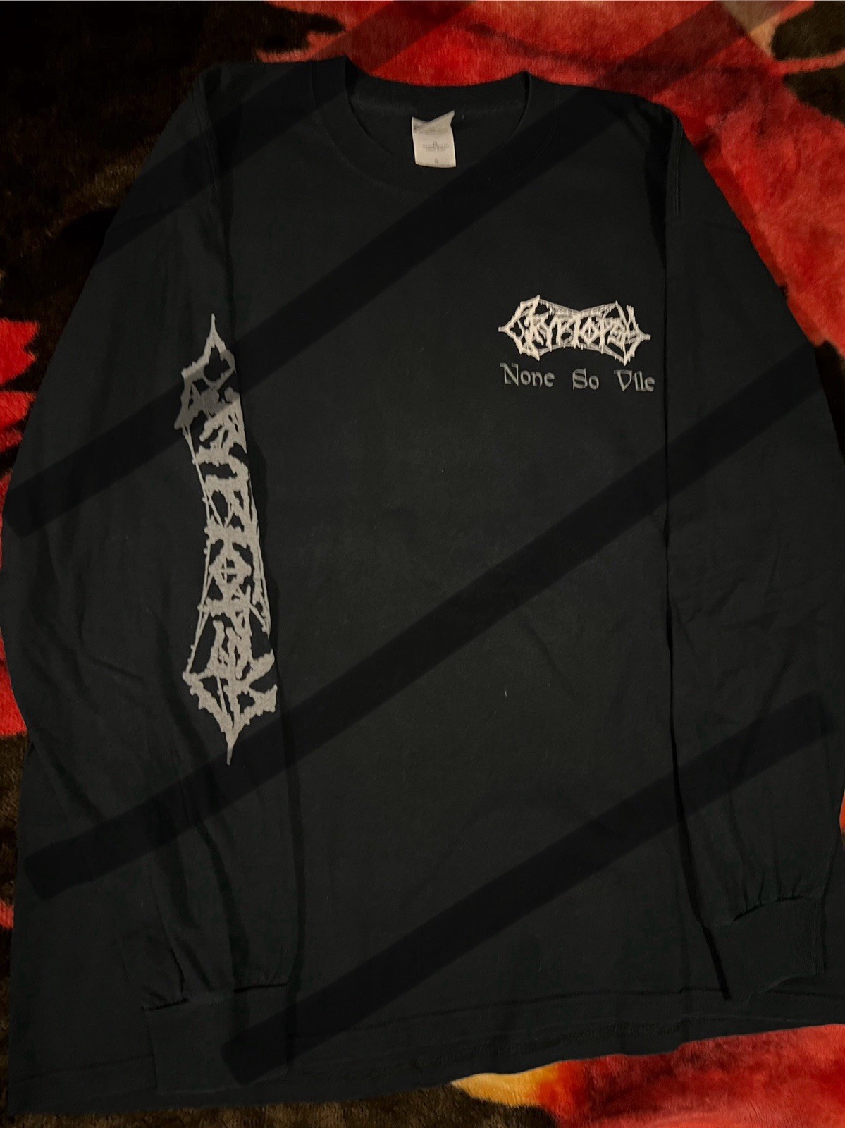 Rare Vintage Cryptopsy None So Vile Longsleeve Shirt Size XL Death Metal gallery