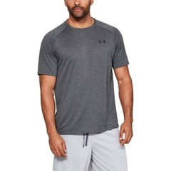 Under Armour Men’s Grey Heather UA Tech 2.0 Crew-Neck Short Sleeve T-Shirt