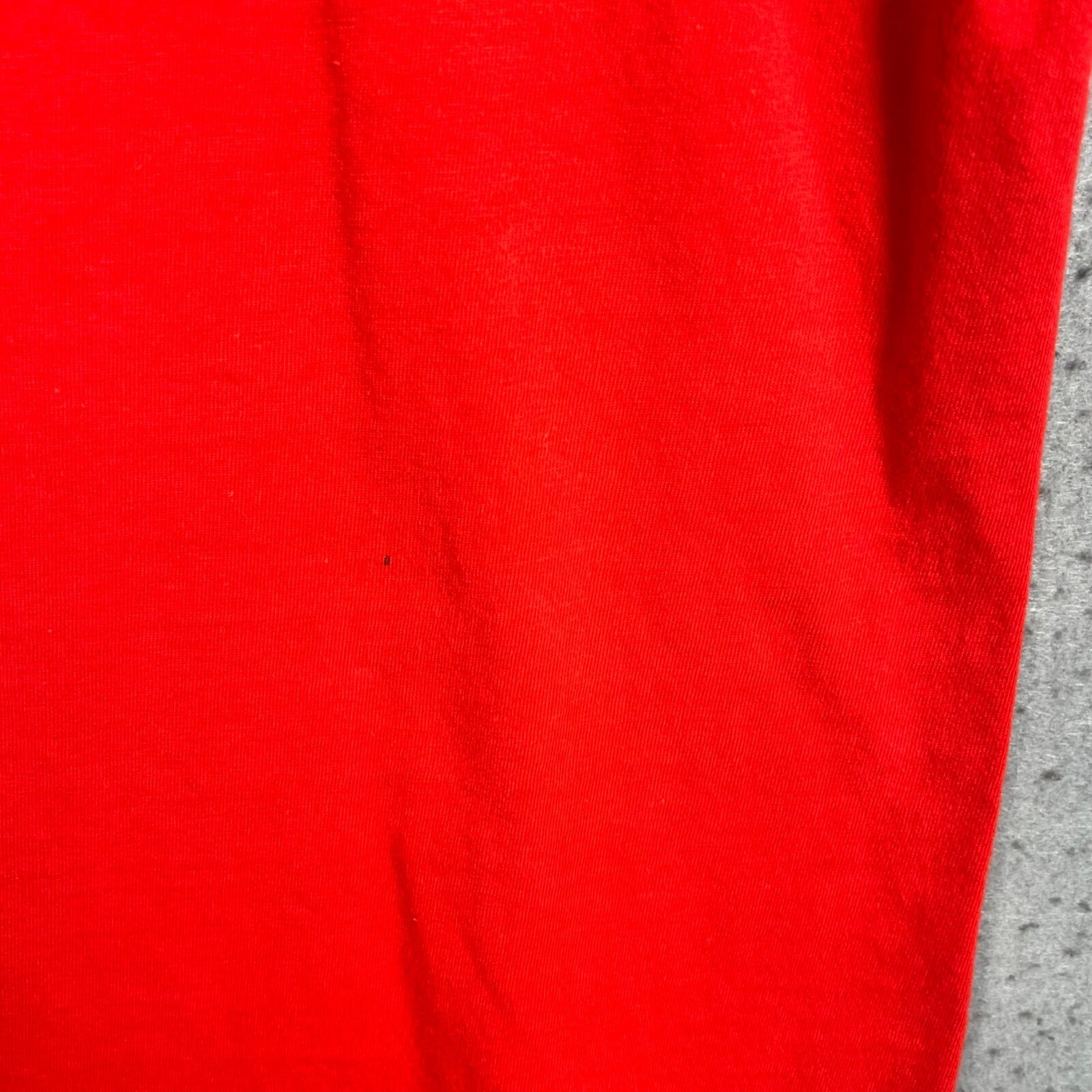 Vintage 80s Vintage Russell Athletic Varsity Pep Squad Red T-Shirt Small Mens gallery