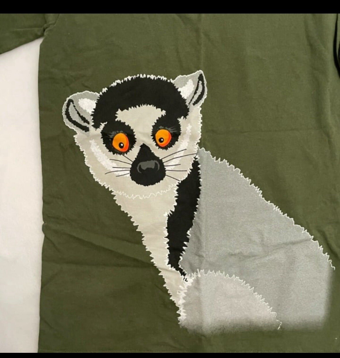 Madagascar 3D Promo Leemur Fruit of the Loom Green Tshirt 0037 gallery