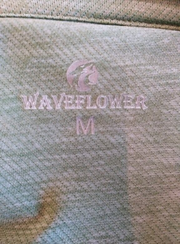 Men's Waveflower Lightweight Breathable Short Sleeve Shirt - Light Green NWT M gallery