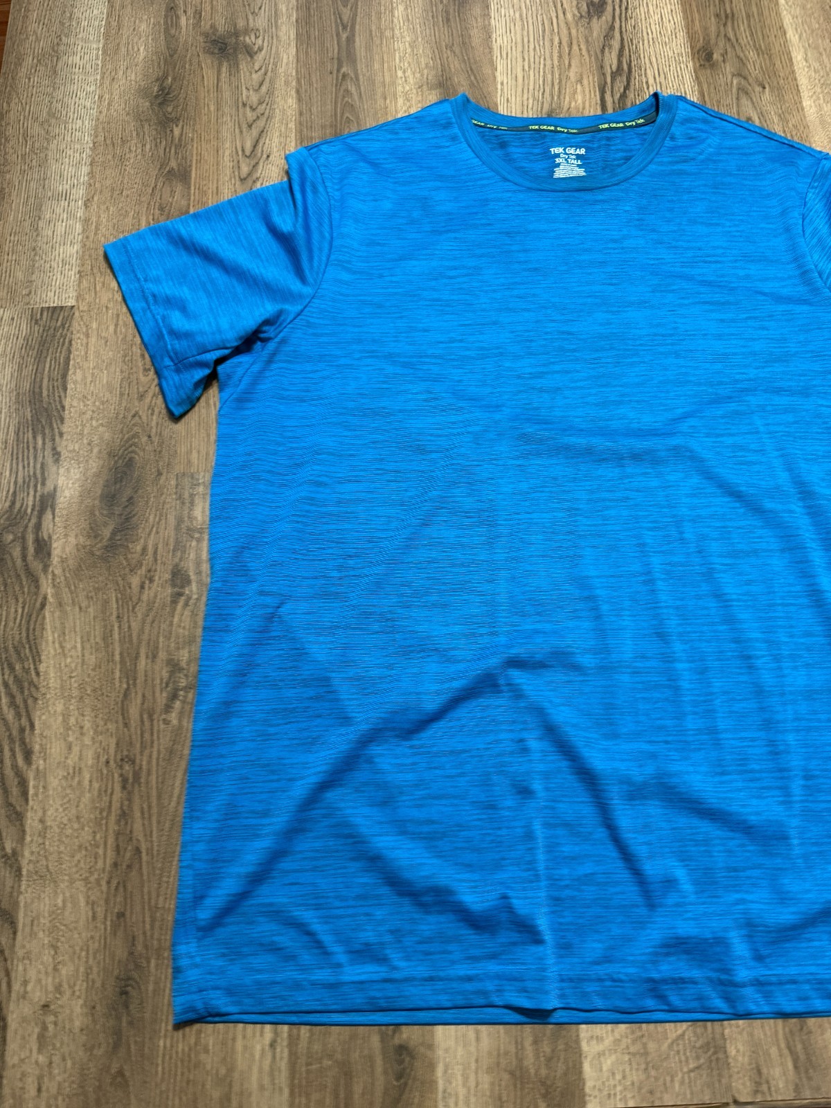 Tek Gear Shirt Men's Size 3XL Blue Athletic Wear Dry Tek Crewneck Short Sleeve gallery