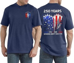 USA 250th Anniversary Semiquincentennial T-Shirt 1776 2026 Patriotic Men Tee
