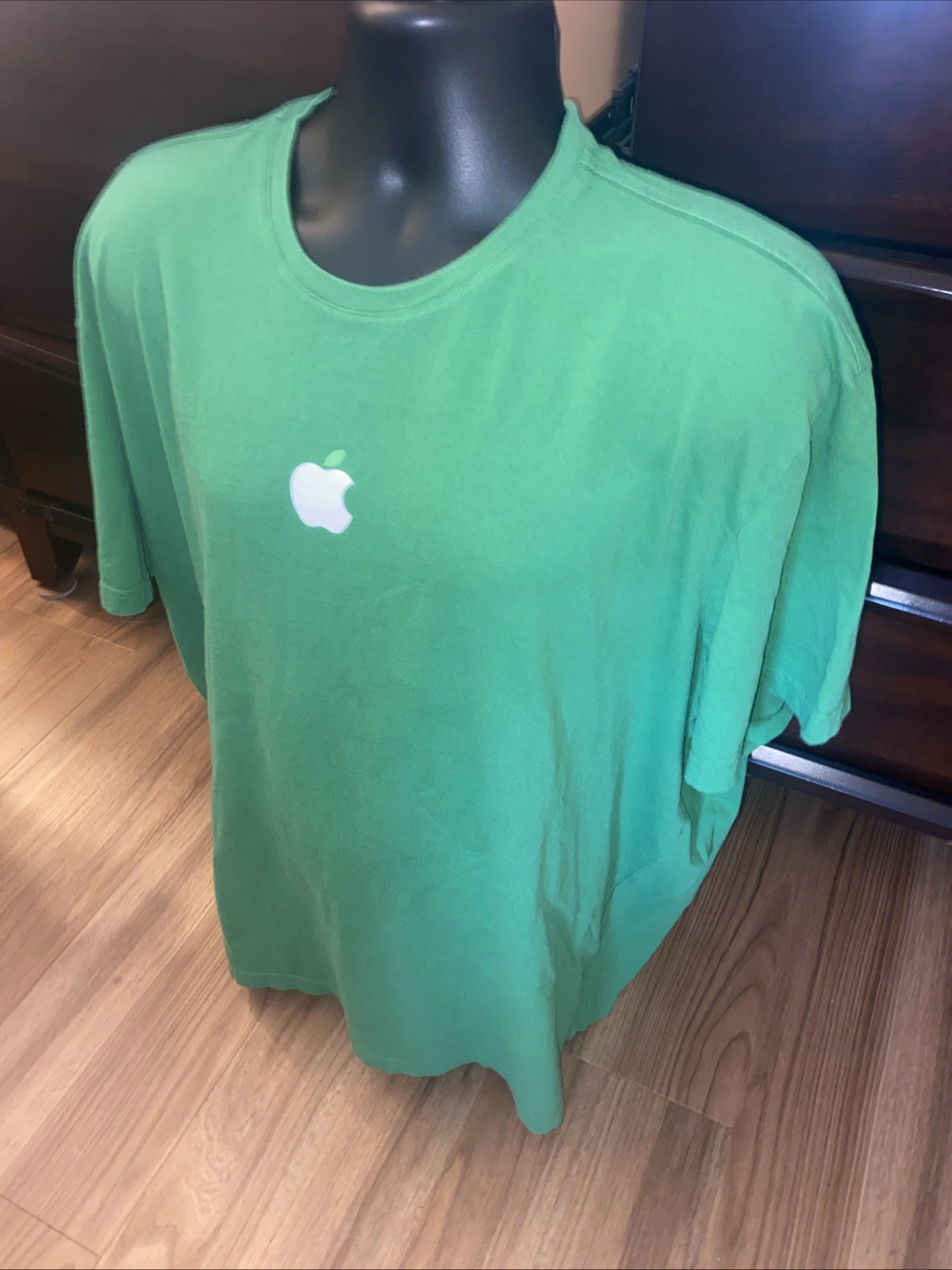 Apple T-Shirt Sz 3XL Leave The World Better Than You Found It Green Computers gallery