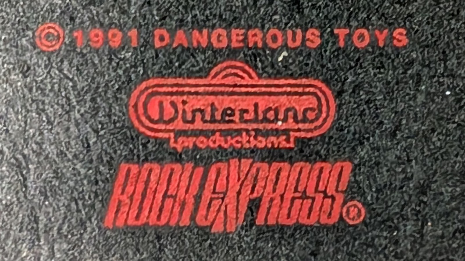 1991 Vintage Dangerous Toys Hellacious Acres Tshirt Promo Proof Sample Pellon gallery