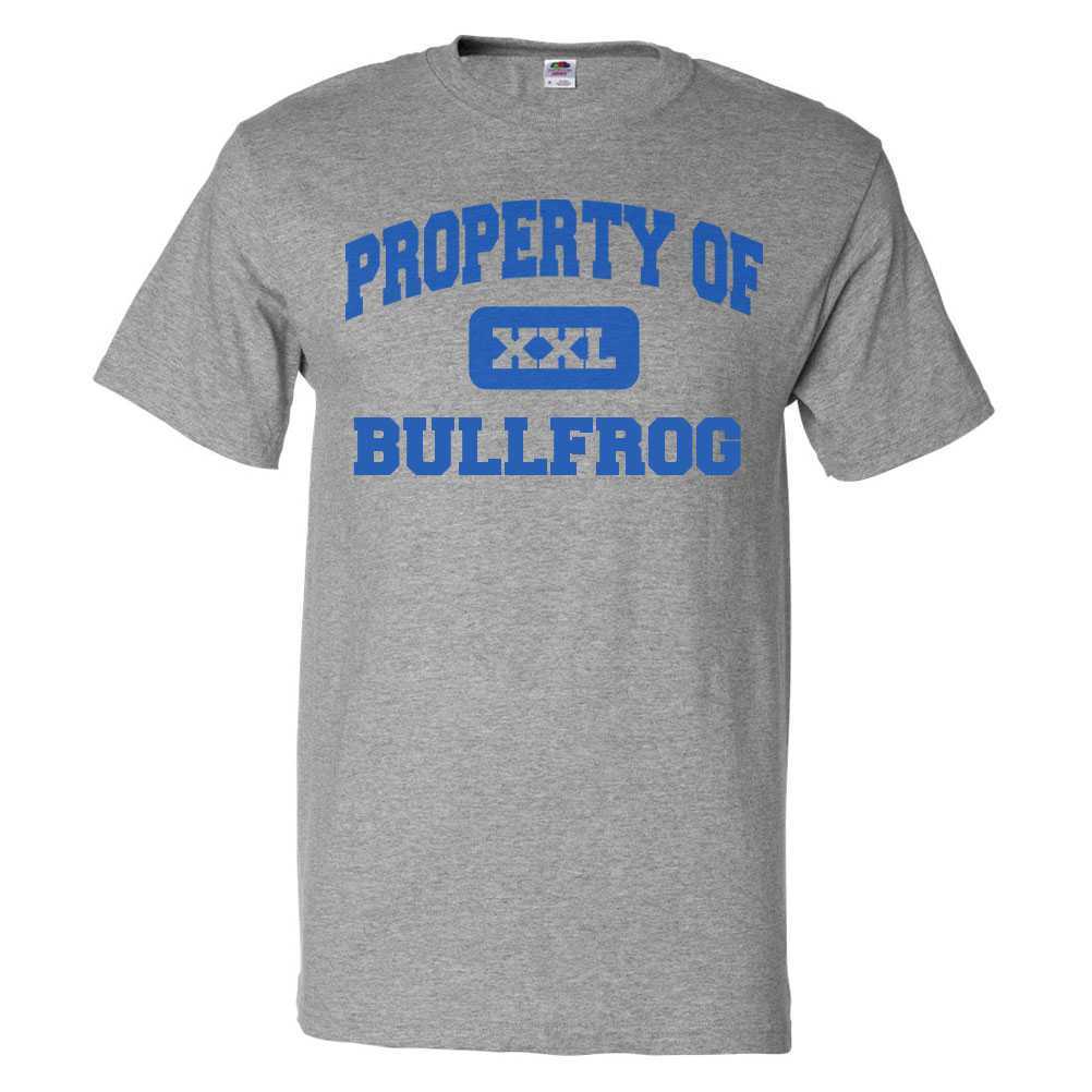 Property of Bullfrog T shirt Funny Tee gallery