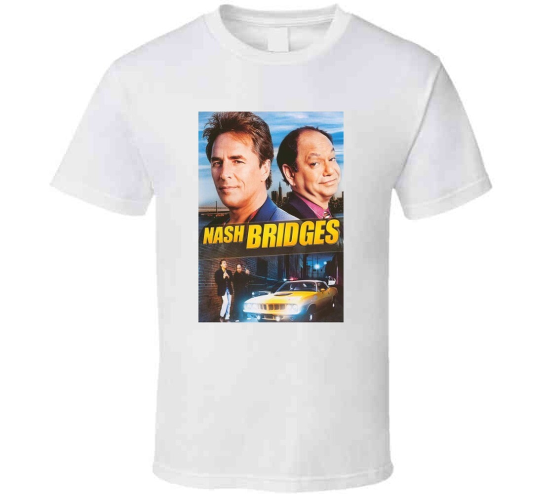 Nash Bridges Tv Show Tee 90s American Police Television Series T Shirt gallery