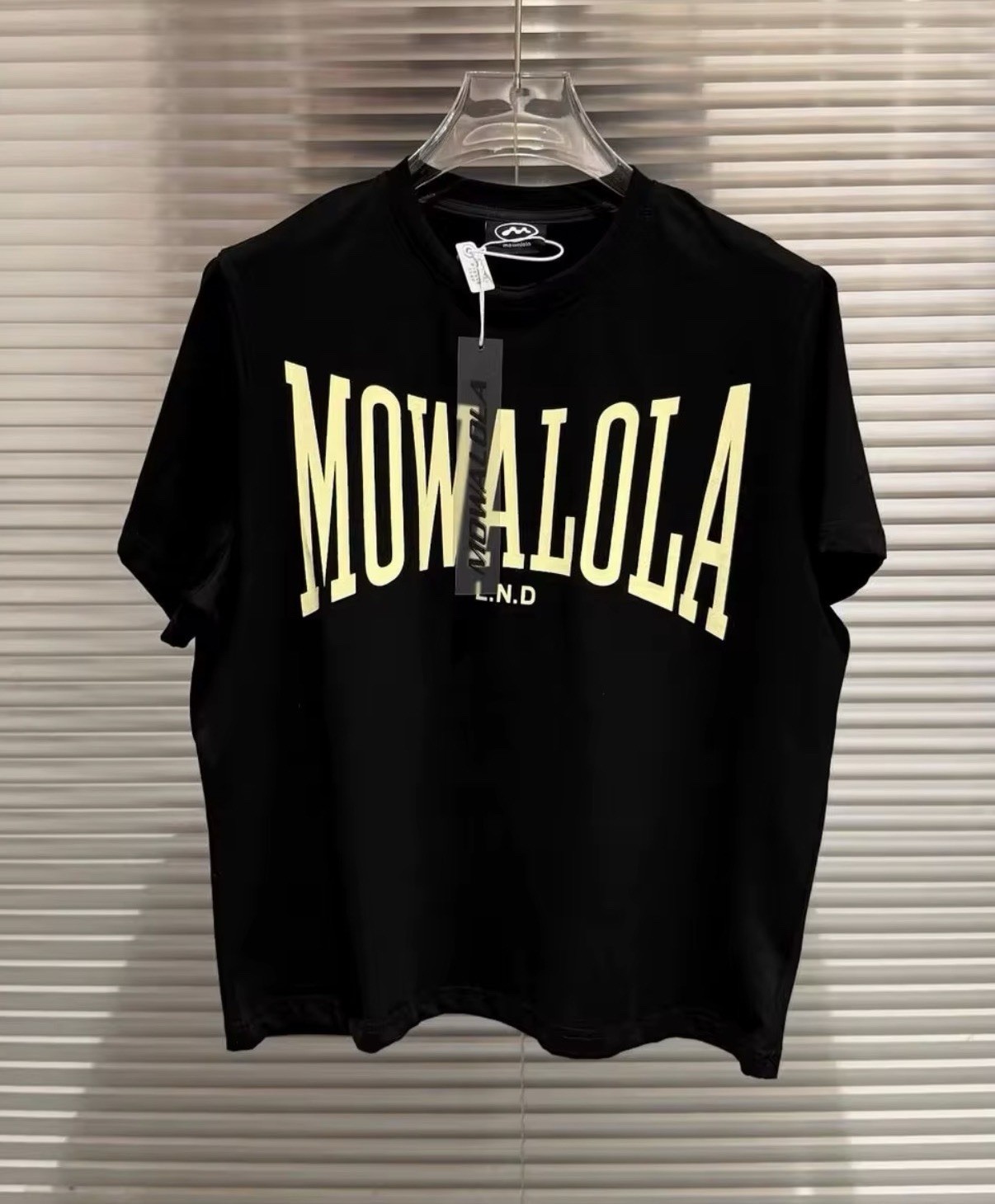 Mowalola Sweat Cropped T-Shirt in Black - Size M - EXCELLENT gallery