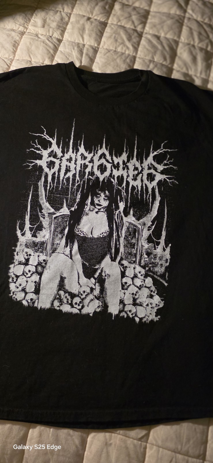 Satanic tee Lucifer 666 Shirt Occult T-Shirt No Tag Large To Xl gallery