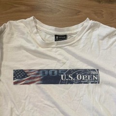 Vintage 2005 U.S. Open long sleeve Distressed Tennis Tee Size XL Sports
